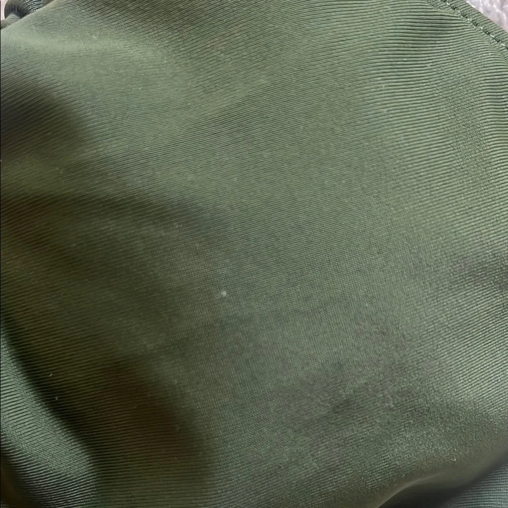 SHEIN Dark Green Bikini Top - Picture 2 of 3